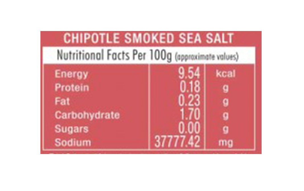 Sprig Chipotle Smoked Sea Salt   Bottle  200 grams